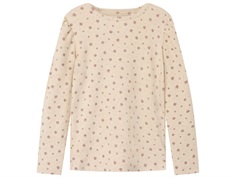 Name It peyote melange clover lace-patterned top